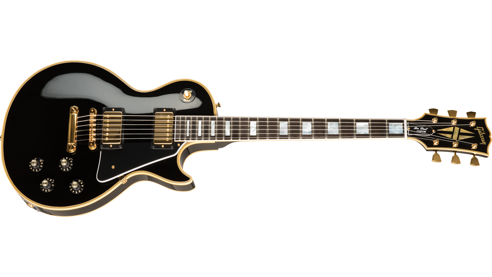 好評超歓迎gibson ギブソン　LesPaul custom 1959年　レア2PUヴィンテージ　ピックガード　レスポールカスタム　バーストブラックビューティー ギブソン