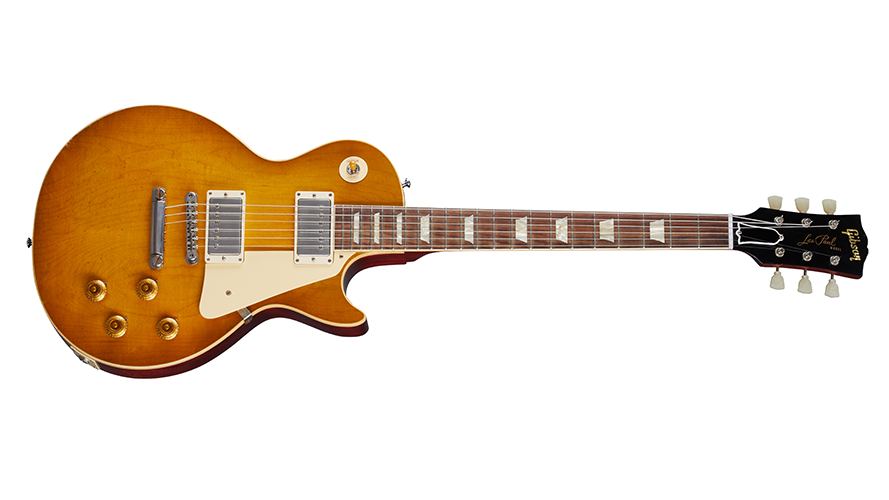 1958 Les Paul Standard Lemon Burst Light Aged | Gibson Japan