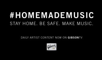 GibsonTVの新プログラム “ホームメイド・セッションズ”がスタート！ミュージシャンと音楽関係者は、#HomeMadeMusicのもと全世界で結束し、ミュージシャンをサポートし音楽による治癒力を広めます。