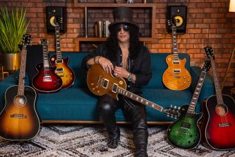 ギブソンから、スラッシュの最新シグネチャーモデル 『Slash “Victoria” Les Paul Standard Goldtop』がリリース