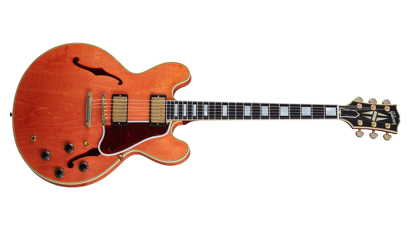 1959 ES-355 Watermelon Red Light Aged