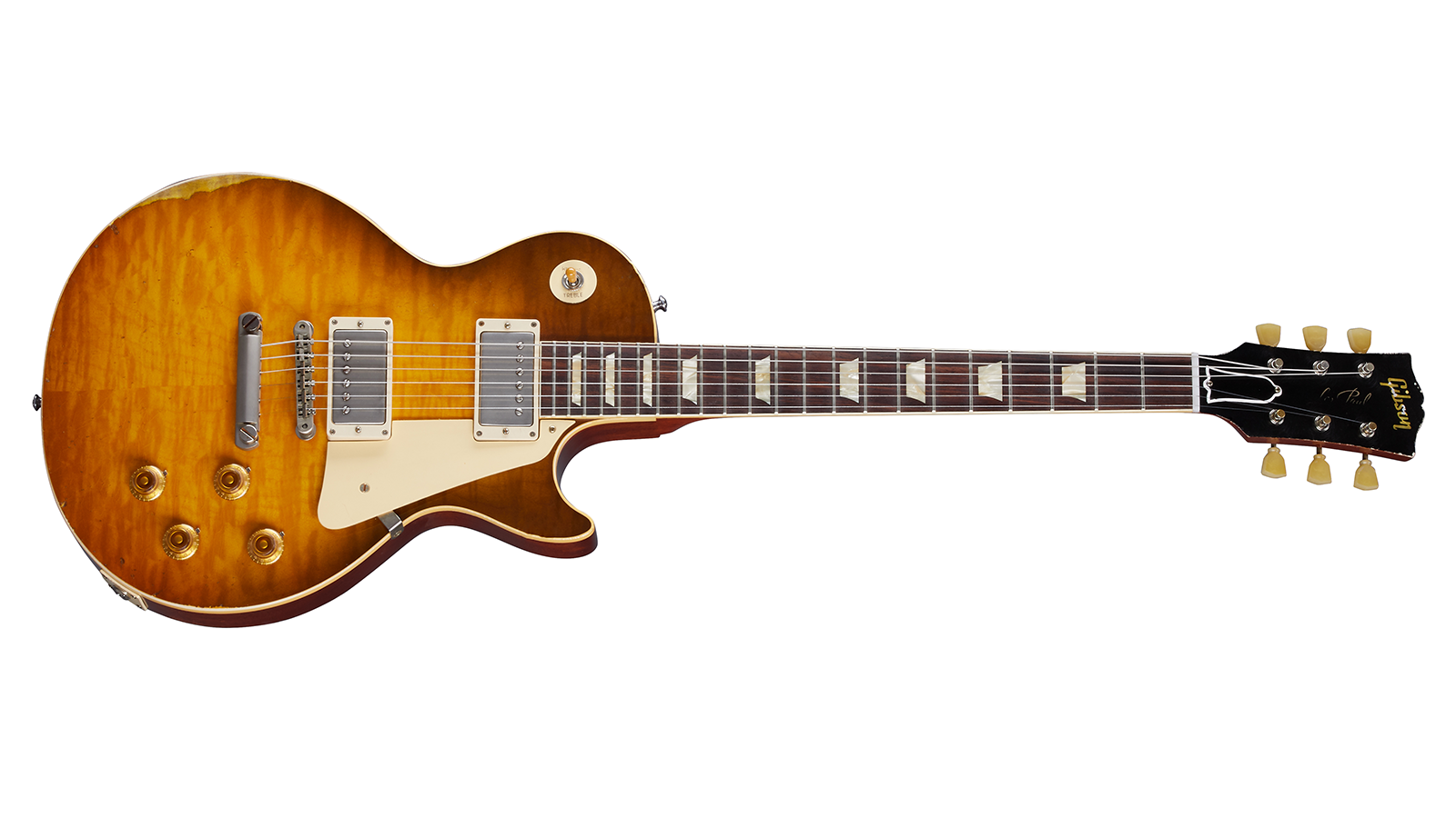 1959 Les Paul Standard Green Lemon Fade Heavy Aged
