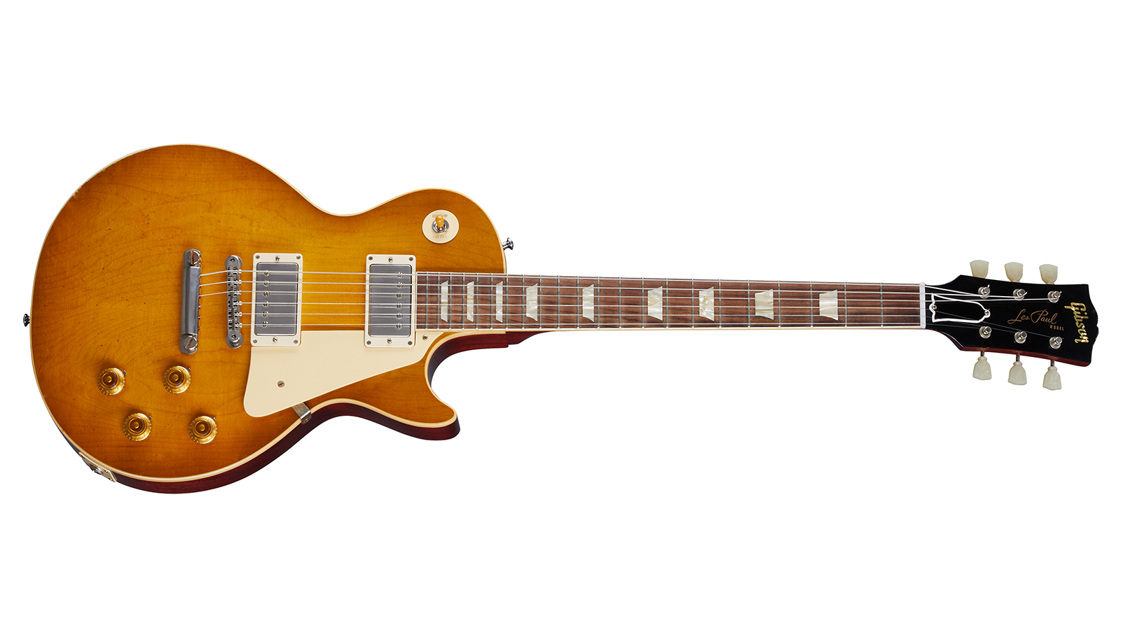 1958 Les Paul Standard Lemon Burst Light Aged