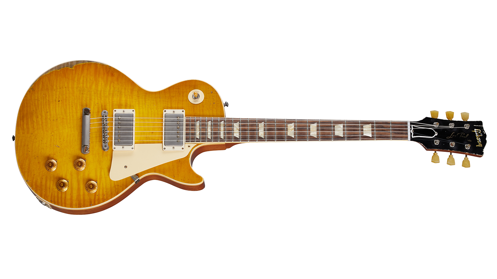 1959 Les Paul Standard Lemon Burst Ultra Heavy Aged