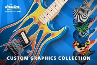 クレイマーから、80年代ポップカルチャーにインスパイアされたカスタム・グラフィックの最新『Custom Graphics Collection』がリリース