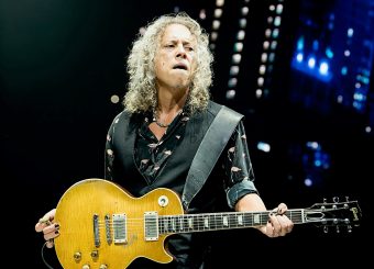 ギブソンが、メタリカのギタリスト  カーク・ハメットとのパートナーシップを発表