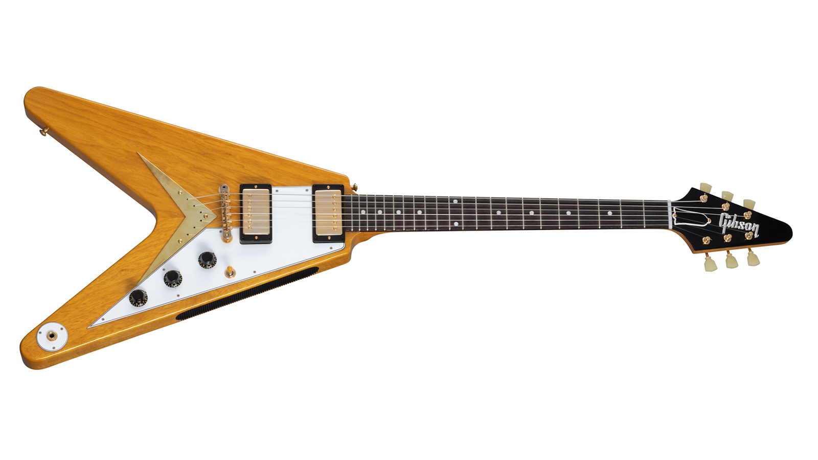 1958 Korina Flying V Reissue (White Pickguard)