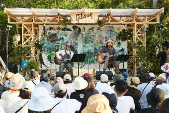 ギブソン130周年記念で『麦ノ秋音楽祭 “Gibson Lager Stage”』をプロデュース！ 心に染みる音楽とビールに酔いしれた2日間のフェス・レポート（1日目）