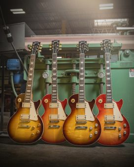ギブソンから、ヴィンテージの風格を増した特別仕様モデル 『Les Paul Standard Double Trouble』が50sと60sの２種でリリース