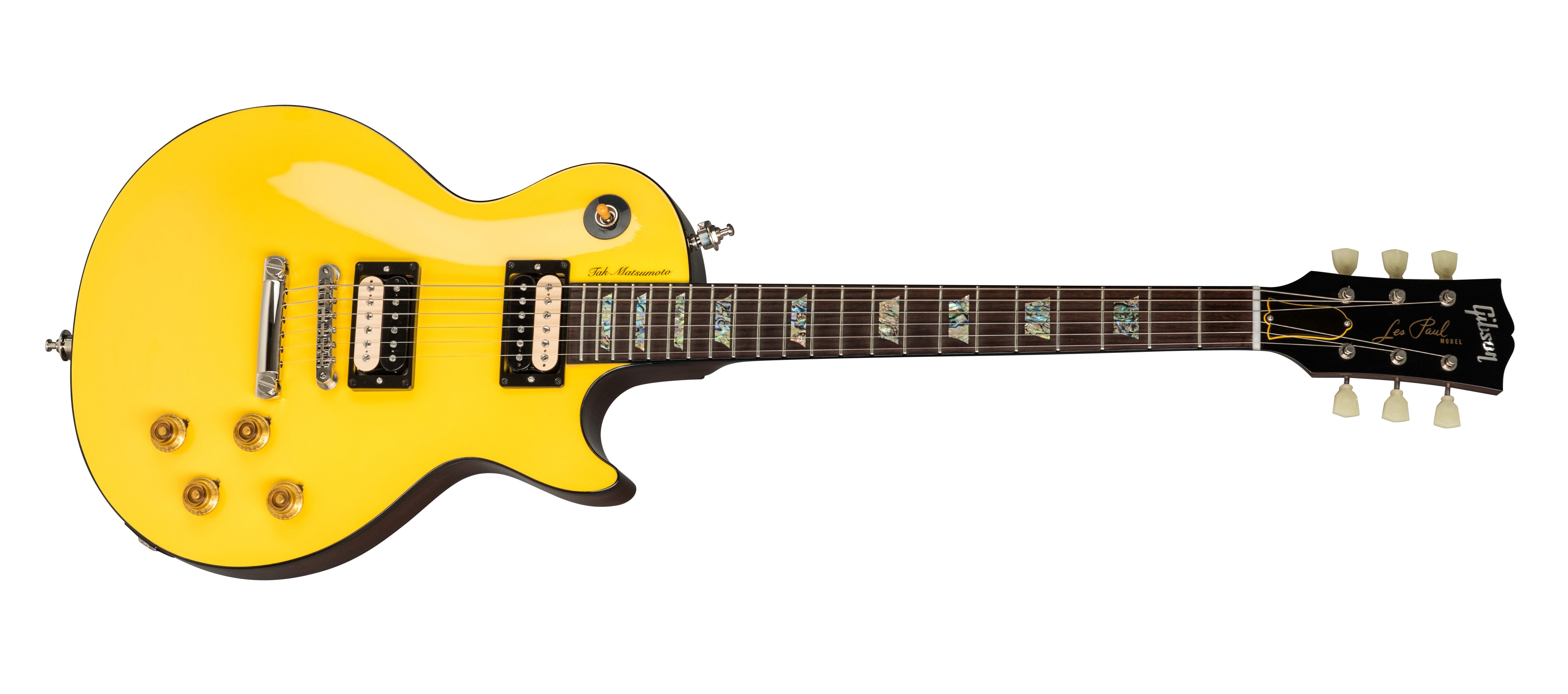 楽器Gibson USA tak matsumoto canary yellow楽器 - エレキギター