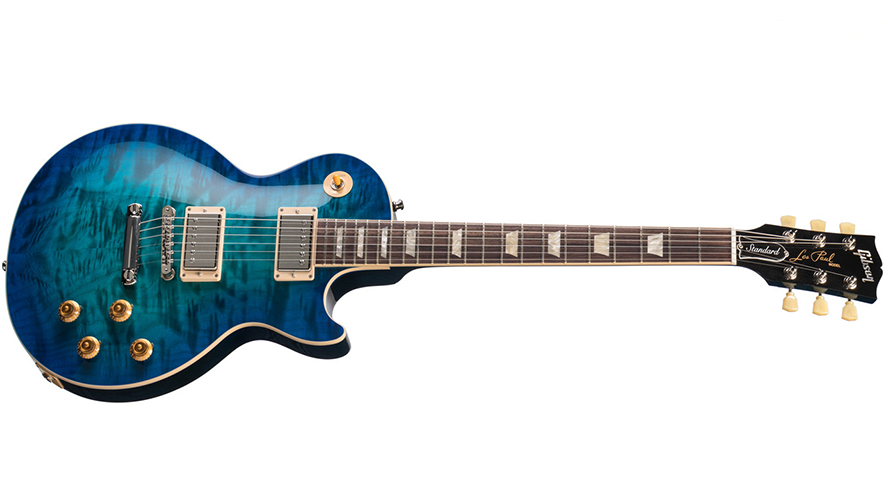 6888】 EPIPHONE Les Paul standard PRO 青楽器