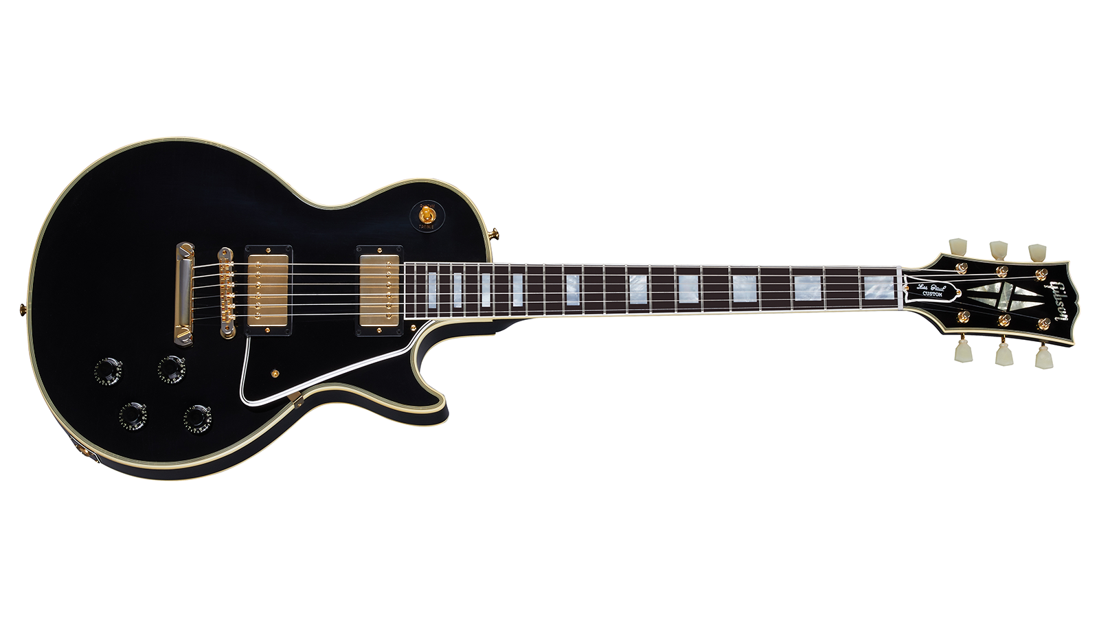 おもちゃ・ホビー・グッズGibson Pat#Stamp Pickup 80s BLK/Gold 