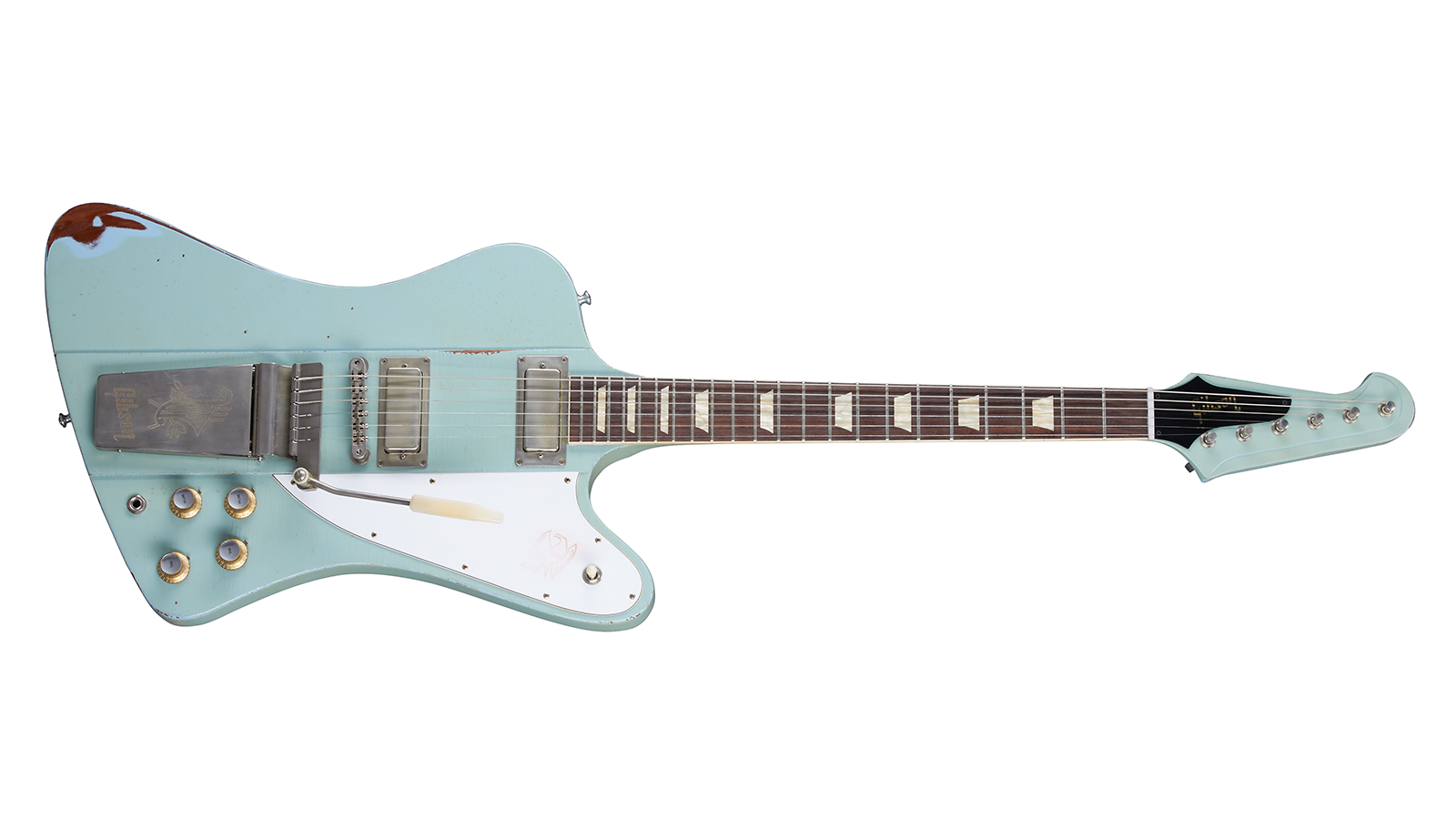 1963 Firebird V With Maestro Vibrola Antique Frost Blue Heavy Aged