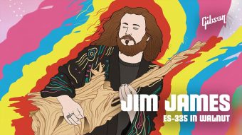 ギブソンから、アメリカのロック・グループ “マイ・モーニング・ジャケット”のヴォーカル＆ギター、ジム・ジェイムスの 初となるシグネチャー・モデル『ジム・ジェイムス ES-335』がリリース