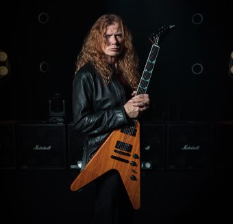 ギブソンから、メガデスのデイヴ・ムステインの最新シグネチャー・モデル 『Dave Mustaine Flying V EXP』が発売！