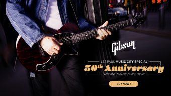 ギブソンから、音楽都市ナッシュヴィルでギター生産50周年を記念した 『Les Paul Music City Special– 50th Anniversary』をリリース