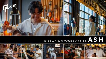 ギブソンのグローバル・アーティスト支援プログラム 『マーキー・アーティスト 2025』選出のギタリスト ASHが ギブソンの本拠地 米国ナッシュヴィルを訪問したスペシャル動画が公開