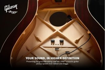 ギブソンとBaggsが次世代ピックアップ・システム「HiFi DNA」を発表 ～アコースティックギターのライブ体験を根底から覆す、革新的なテクノロジーが誕生～