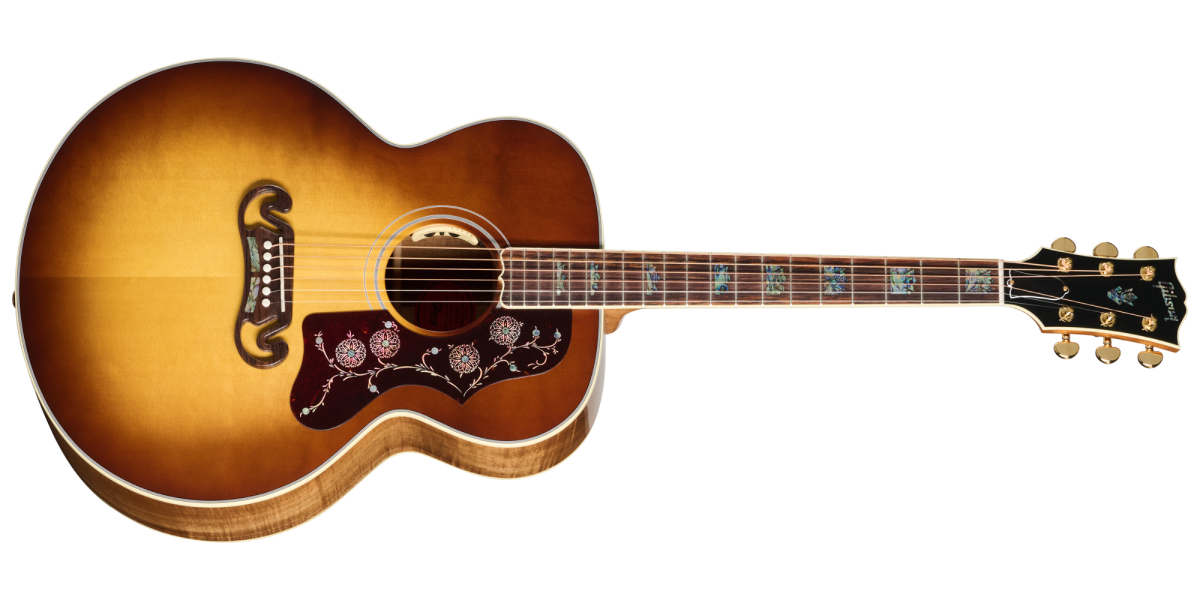 SJ-200 Elegant Koa, Honey Burst